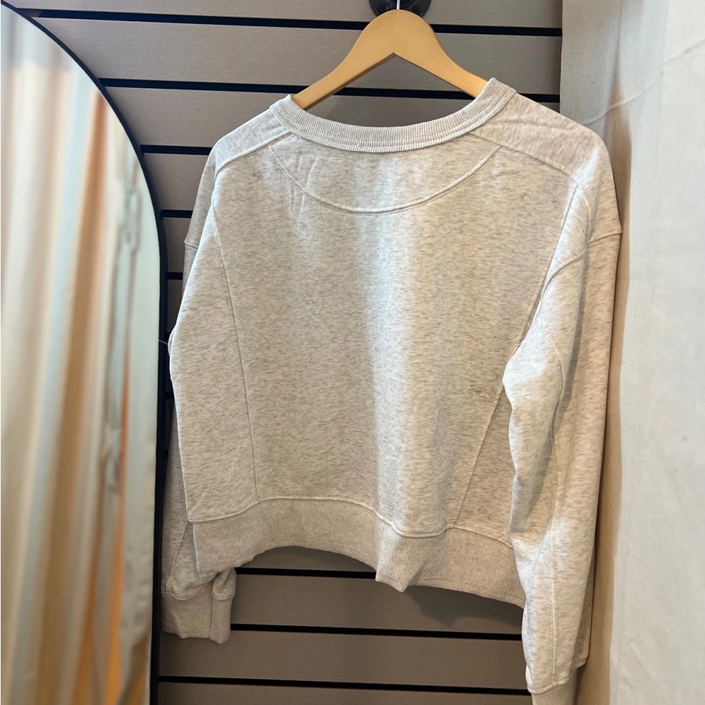 Eagles Boxy Cropped Crewneck Sweatshirt - Picture 8 of 14